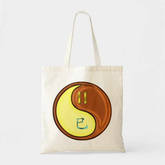 Bolso De Tela Serpiente Gemini & Wood (Frente)