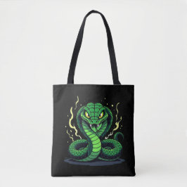 Bolso De Tela Serpiente Venenosa – Peligro y Precisión