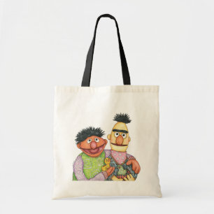 Bolso De Tela Sesame Street Bert y Ernie Watercolor