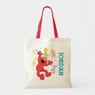 Bolso De Tela Sesame Street Cumpleaños arcoíris de Elmo