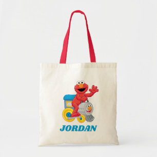 Bolso De Tela Sesame Street Elmo Chugga Chugga Dos Dos Cumpleaño