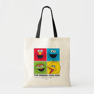 Bolso De Tela Sesame Street Los chicos geniales originales