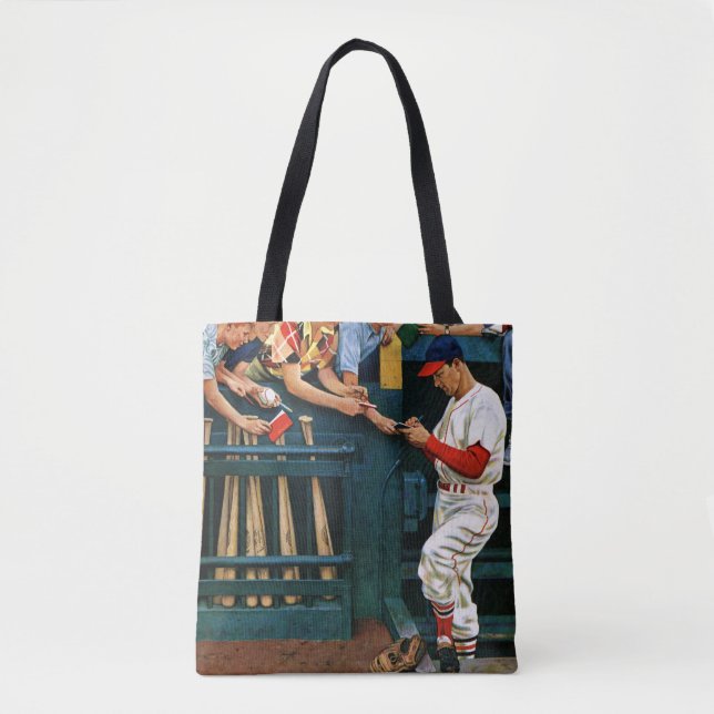 Bolso De Tela Sesión de Autografo (Anverso)