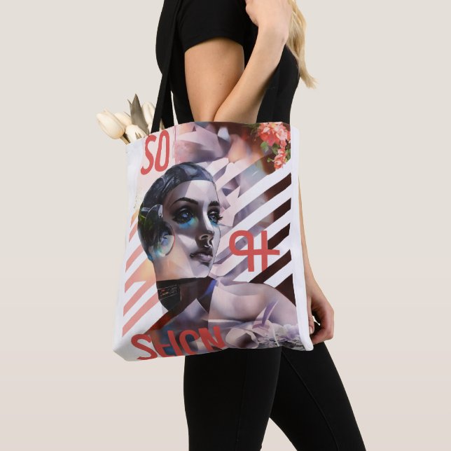 Bolso De Tela Set Sail Tote Bag (Detalle)