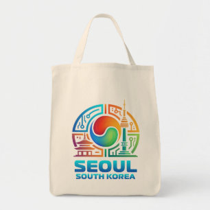 Bolso De Tela Seúl Corea del Sur