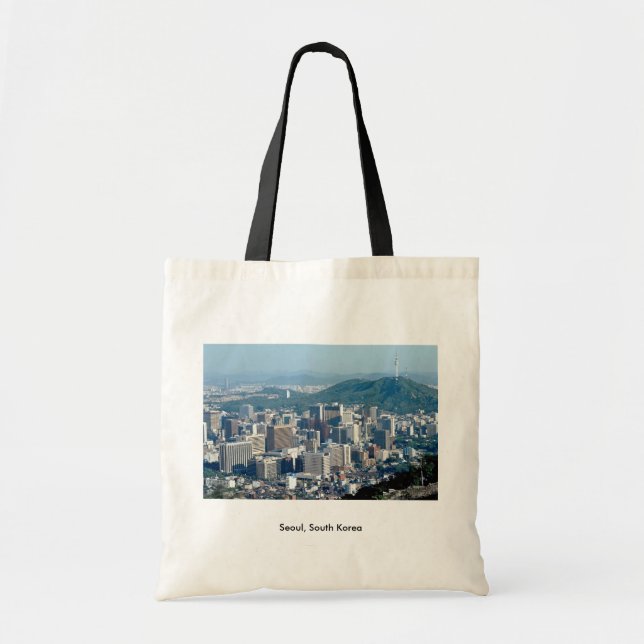 Bolso De Tela Seul, Corea del Sur (Frente)