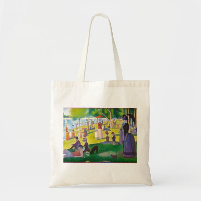 Bolso De Tela Seurat La Grande Jatte Tote Bag (Frente)