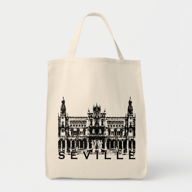 Bolso De Tela Sevilla (Frente)