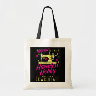 Bolso De Tela Sewciopath Scoder Amor Seamstress Embroider