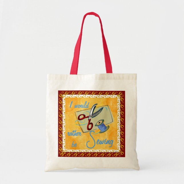 Bolso De Tela Sewing Bag (Frente)