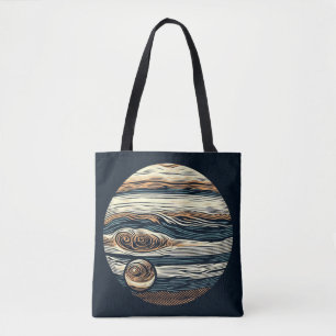Bolso De Tela SF Jupiter Woodcut 4
