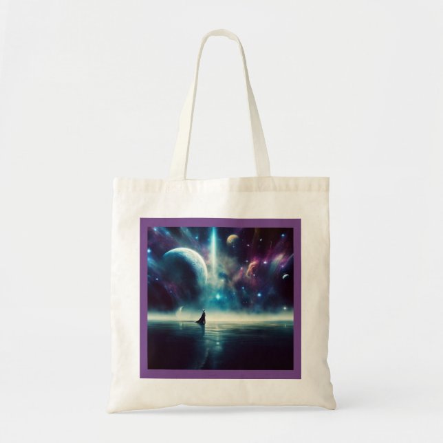 Bolso De Tela SF - Opera espacial 1 (Frente)