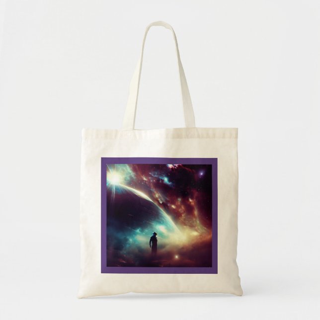 Bolso De Tela SF - Opera espacial 4 (Frente)