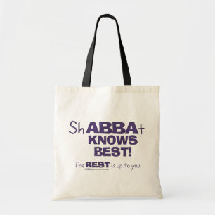 Bolso De Tela ShABBAt Abba lo sabe mejor