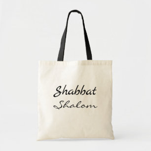 Bolso De Tela Shabbat Shalom Personalizado