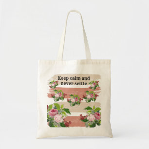 Bolso De Tela Shabby chic blooming flowers