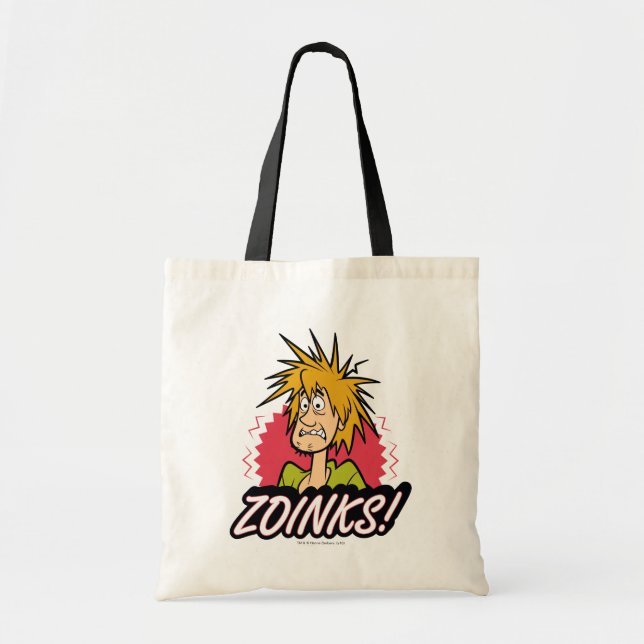 Bolso De Tela Shaggy "¡Zoinks!" Diseño (Frente)