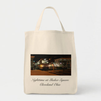 Bolso De Tela Shaker Square en la noche - 3