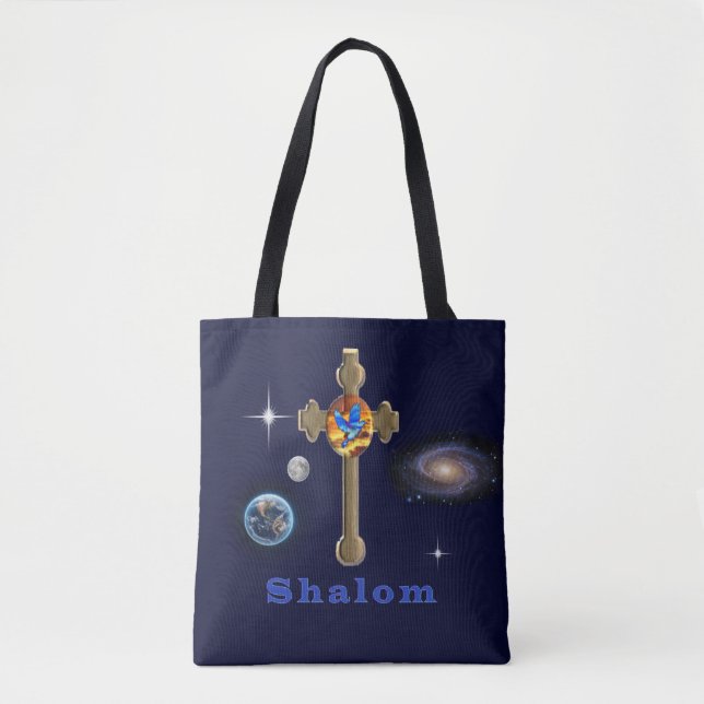 Bolso De Tela Shalom (Anverso)