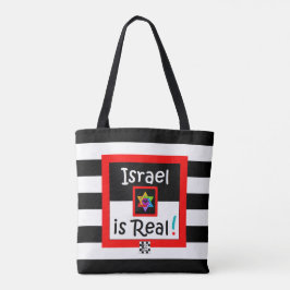 Bolso De Tela ¡Shalom! ¡Israel Es Real! tote