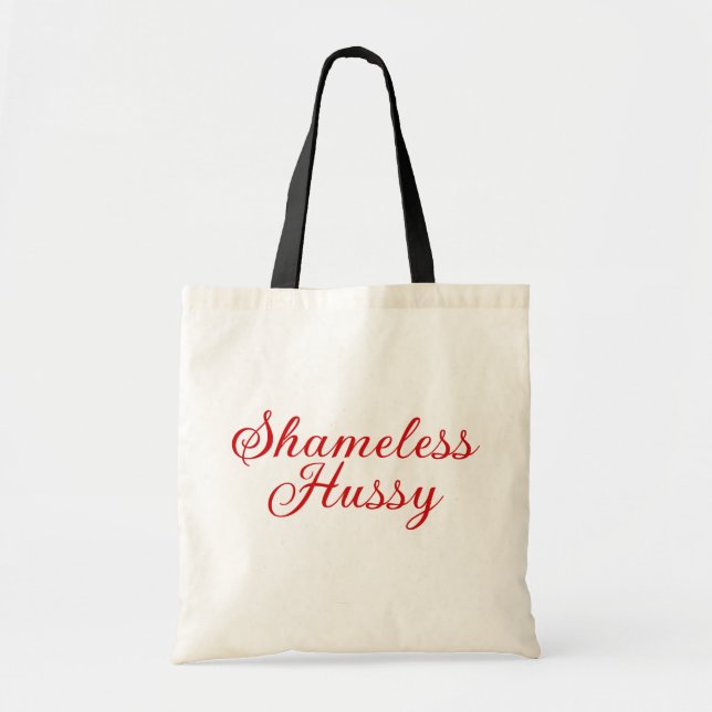 Bolso De Tela Shameless Hussy (Frente)