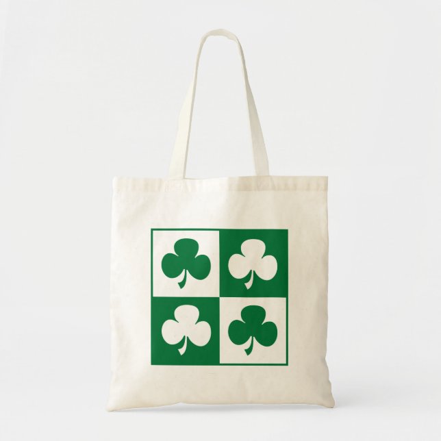 Bolso De Tela Shamrock (Frente)