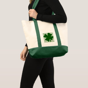 Bolso De Tela Shamrock and Top Hats 3