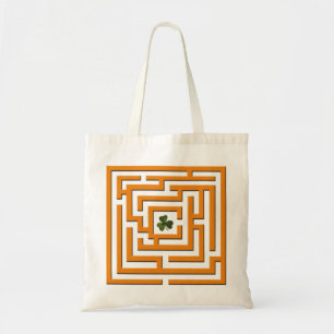 Bolso De Tela Shamrock en el desafío del laberinto Naranja