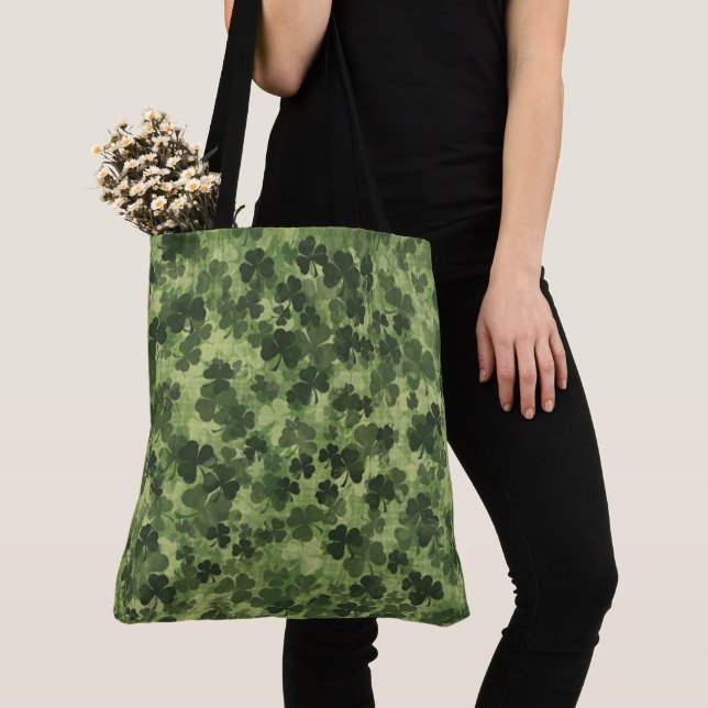 Bolso De Tela Shamrock Meadow 1 (Detalle)