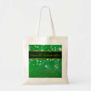 Bolso De Tela Shamrock, Purpurina de San Patricio