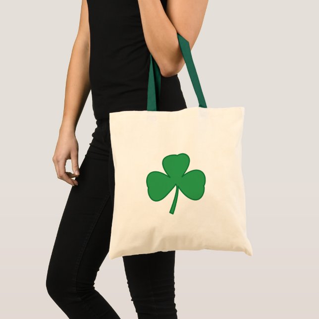 Bolso De Tela Shamrock Tote Bag (Anverso (producto))