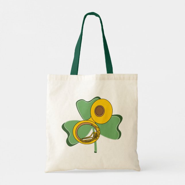 Bolso De Tela Shamrock Tuba (Reverso)
