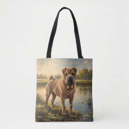 Bolso De Tela Shar Pei