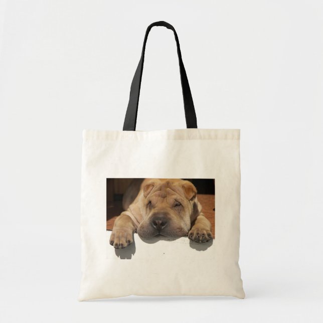 Bolso De Tela Shar Pei Tragetasche (Frente)