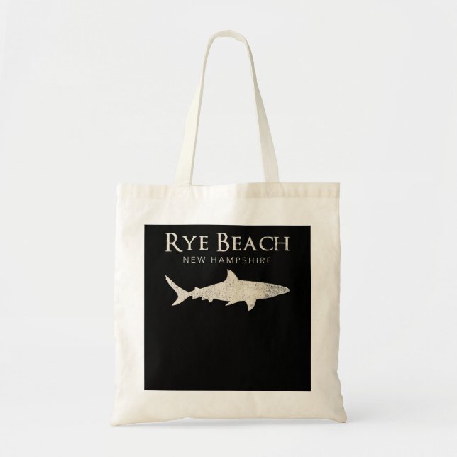 Bolso De Tela Shark Lover | Rye Beach Shark (Frente)