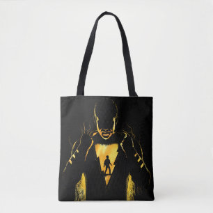 Bolso De Tela ¡SHAZAM! Shazam y Billy Lightning Silhouette