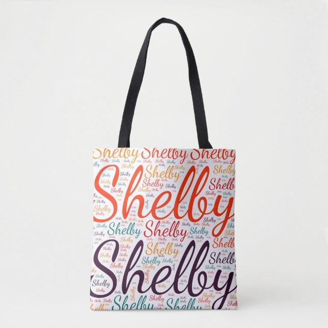 Bolso De Tela Shelby (Anverso)