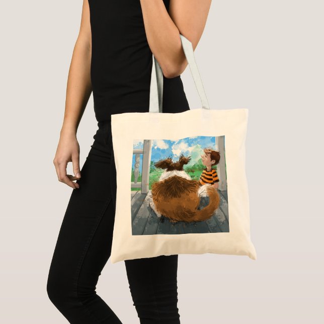 Bolso De Tela Sheldon y Davie Relaxing (Anverso (producto))
