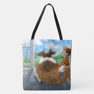 Bolso De Tela Sheldon y Davie Relaxing