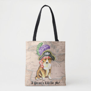 Bolso De Tela Sheltie Pirate