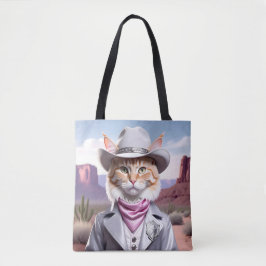 Bolso De Tela Sheriff Cat