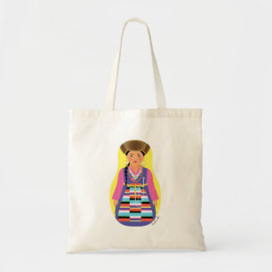 Bolso De Tela Sherpa Matryoshka Bag