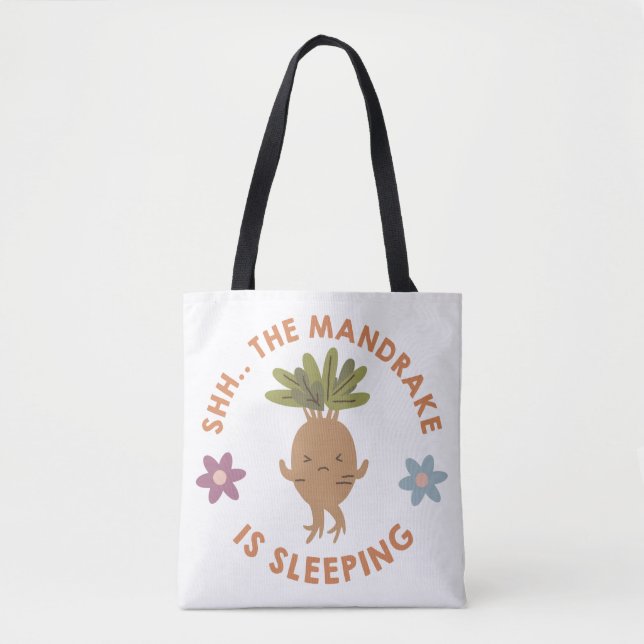 Bolso De Tela Shh. El Mandrake duerme (Anverso)