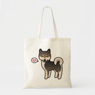 Bolso De Tela Shiba Inu Amor de Sésamo