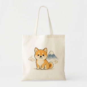 Bolso De Tela Shiba Inu Fuji Perro de Pincel Japonés