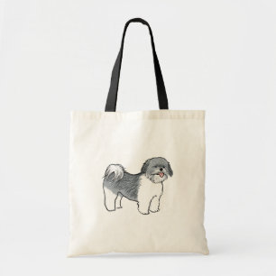 Bolso De Tela Shih Tzu