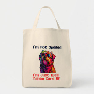 Bolso De Tela Shih Tzu