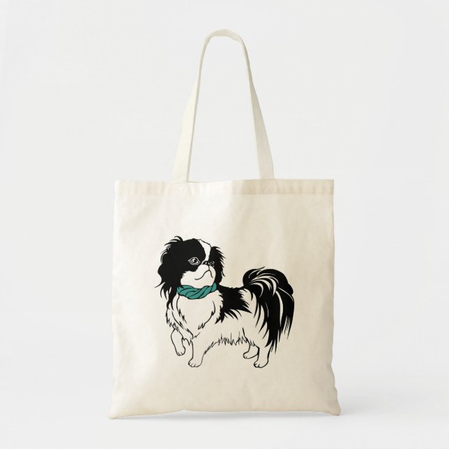 Bolso De Tela Shih Tzu (Frente)