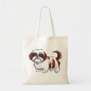 Bolso De Tela Shih Tzu Dog