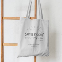 Bolso De Tela Shine Bright